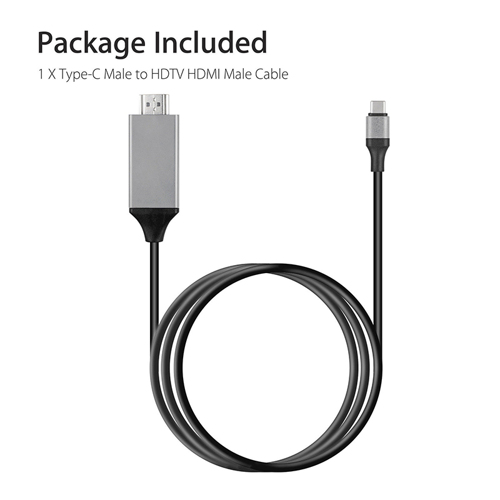 USB C type to HDMI cable