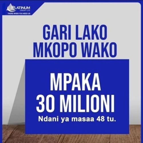 GARI LAKO MKOPO WAKO