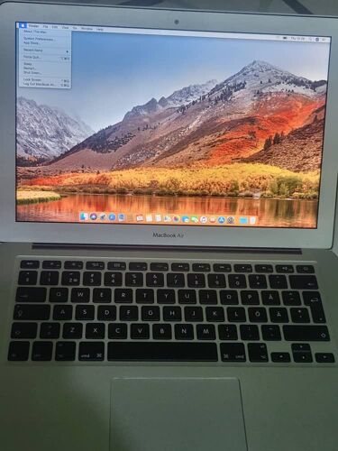 MacBook Air  core i5 ram 8gb 