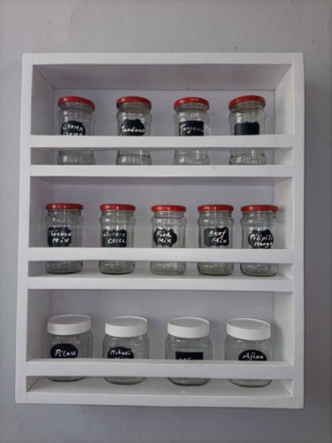 Kitchen spice cabinet