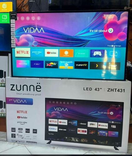 43 ZUNNE SMART TV Double glas 