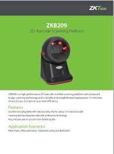 ZKB209 |  HANDS FREE BARCODE SCANNER