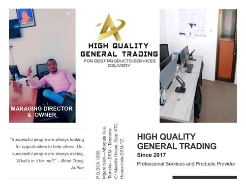 welcome to High Quality for better services
