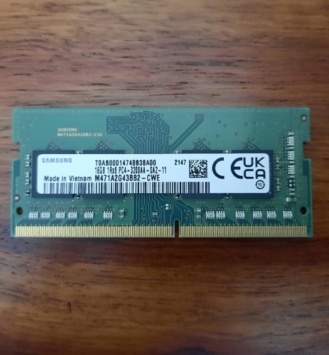 16GB DDR4 LAPTOP RAM