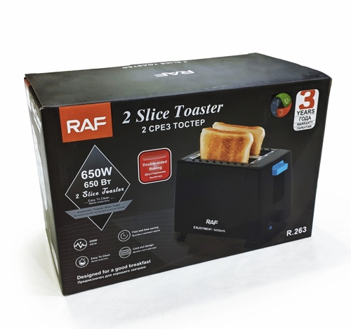 RAF 2 Slice Toaster 