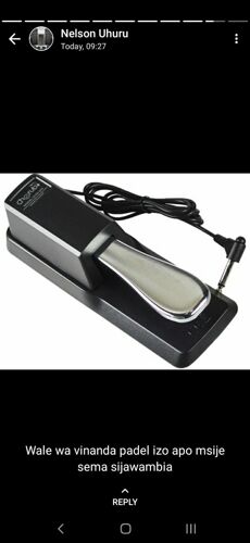 Keyboard sustaine pedal
