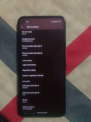 Google Pixel 4a