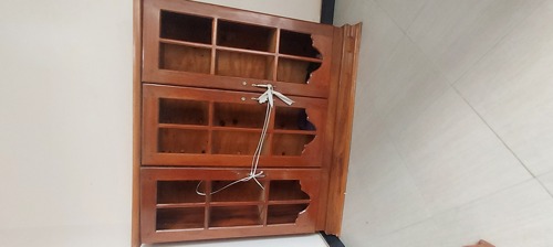 Kabati/ cupboard Mninga wood