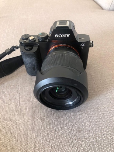 Sony A7 Camera With Two Lens