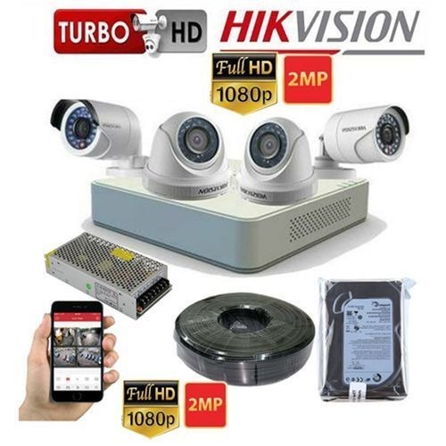 4 CHANNEL CCTV CAMERAS