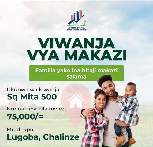 Viwanja chalinze Vya Makazi