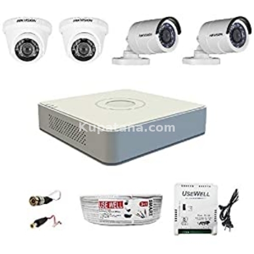 4 CCTV Camera Full Package