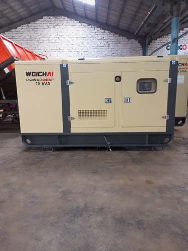 Weichai generator KVA 70