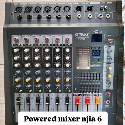 Yamaha powered mixer