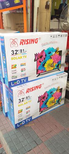 32 RISING DOUBLE GLASS TV