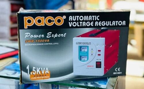 PACO 1500VA Voltage Regulator 