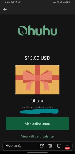 GIFT CARD 