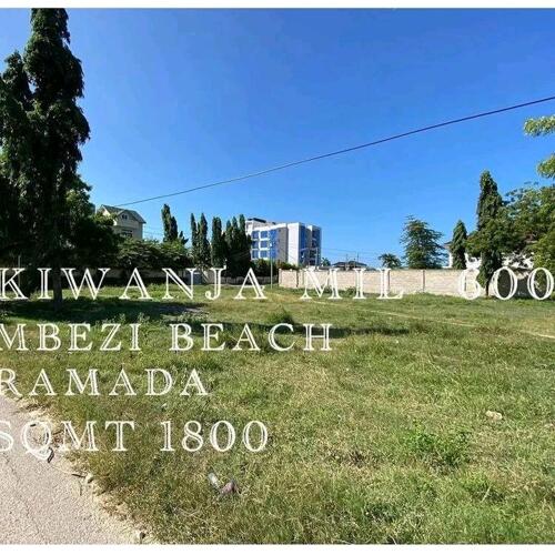 PLOTE FOR SALE MBEZI BEACH