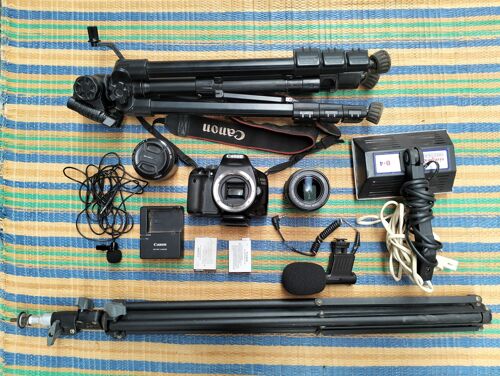 Canon Eos 550d na kits zake