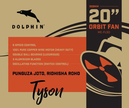 Dolphin 20 inch Orbit Fan