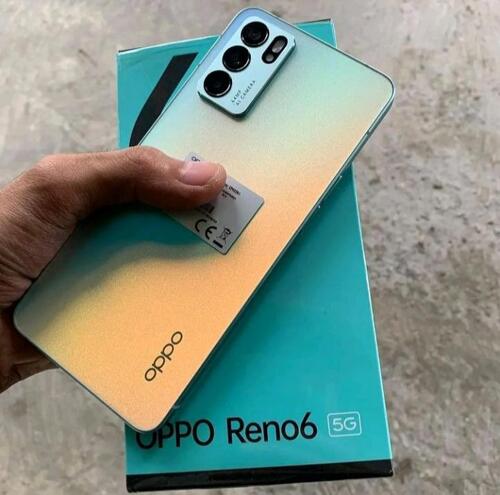 OPPO RENO 6 GB128 ram8 450k with watch and oppo Enco