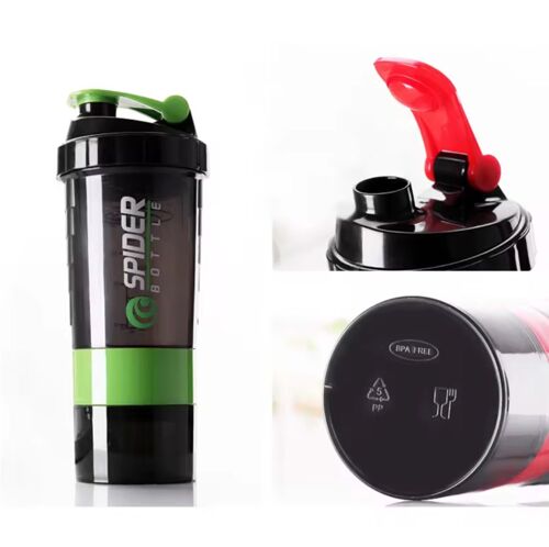 Gym Water Bottle Shaker Sport 