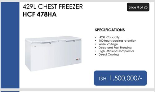 Chest Freezer Brand Haier 