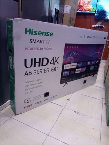58 Hisense smart tv 