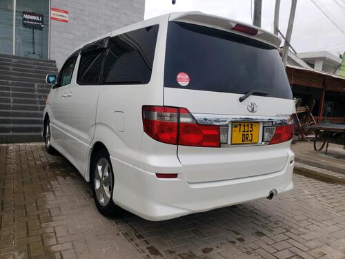 Alphard Nzuri sana Low Mileage