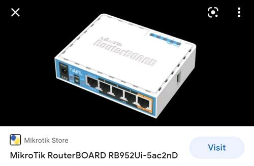 Mikrotik Router RB952ui-5ac2nd