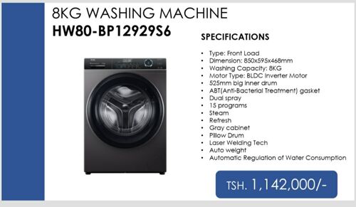 Washing machine brand Haier 