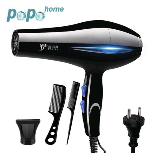 Powerful heat and cooling hair dryer