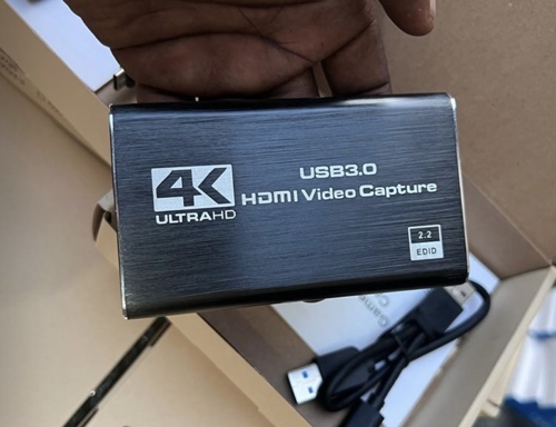 4K HDMI Video Capture Card Live Streaming