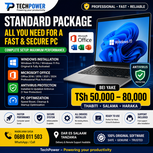 Standard Setup Package
