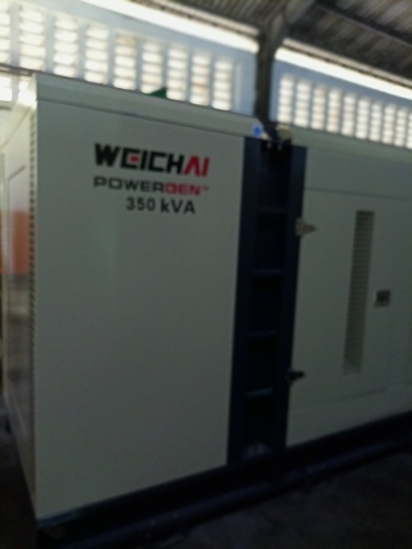 Weichai generator KVA 350