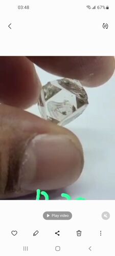 DIAMOND CRYSTALS IN DAR
