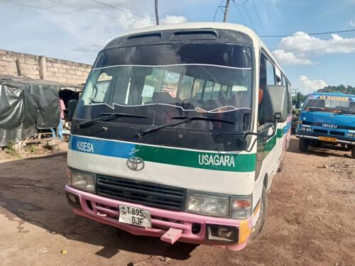 Toyota Coaster bus 