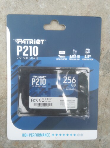 SSD 256 gb