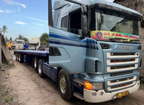 Scania na trela lake