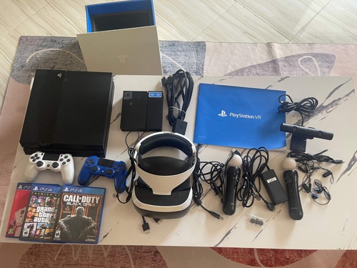Ps4 + Playstation Vr + 4 Games