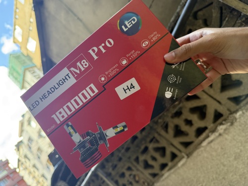 M8 pro led headlights