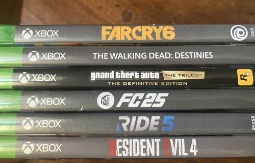  Xbox one & series x cds