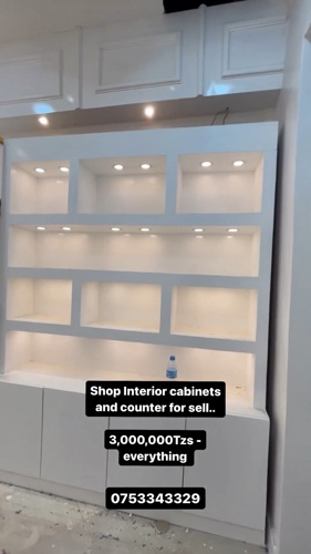 Shop Interior Cabinet For Sell