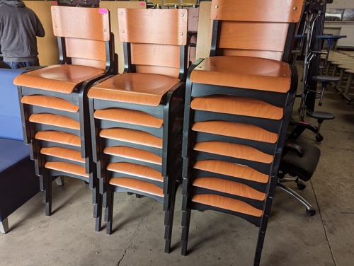 Lot 19 chairs for sale 