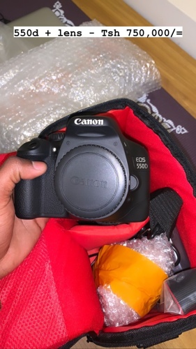 Canon 550D And Lens