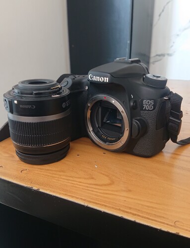 Canon 70D with 18-55 