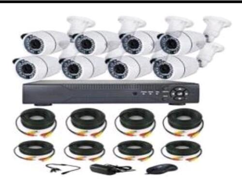 AHD 8 Channel  CCTV Cameras