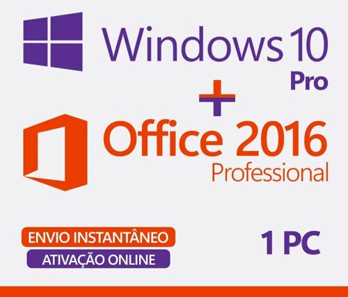 Windows 10 pro + office 2016