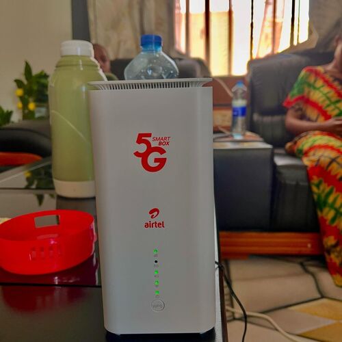 New unlimited airtel 5G router