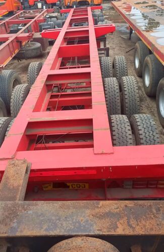 Skeleton double tyre Treiler 